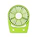 Produktbild Small fan LinLiQiao- Mini-Handheld-Lüfter, ABS-Kunststoff, USB Portable, einstellbare Lüfter (Farbe : Grün)