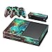 Produktbild Stillshine Xbox ONE Design Folie Aufkleber für Konsole + 2 Controller + Kamera Sticker Skin Set (Starry Green)