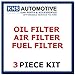 Produktbild A-Klasse A160, A170 CDI (W168) Öl, Kraftstoff & Air Filter Service Kit