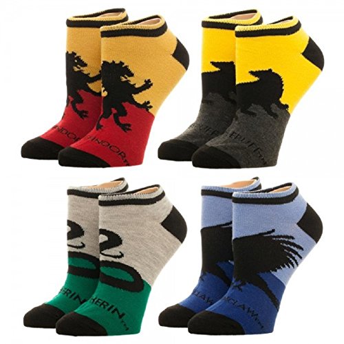 Preisvergleich Produktbild Harry Potter Hogwarts House Ankle Socks 4 Pack