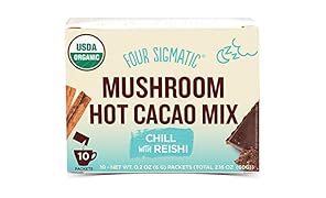 Xoco Blu, Mushroom Hot Cocoa Drink Mix con Reishi&nbsp;&ndash;&nbsp;Quattro Sigma Foods