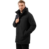 Kışlık Erkek Parka &ndash; Astarlı Parka Mont, R&uuml;zgar Ge&ccedil;irmez &amp; Su Ge&ccedil;irmez, Kap&uuml;şonlu, Fermuar + &Ccedil;ıt&ccedil;ıt Kapama, Cepli Mont, G&uuml;nl&uuml;