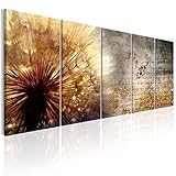 FORMAT: ca. 200x80 cm (40x80 40x80 40x80 40x80 40x80) (BxH) - 5-teilig, Premium Vlies Leinwand, von Hand aufgezogen, fertig zum Aufhängen