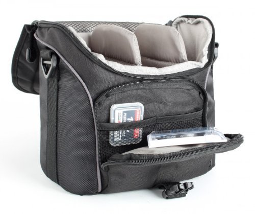 Bodyguard 5   Sac pour Appareil Photo Reflex   3-4 Objectifs - Canon EOS 1200D 1300D 2000D 4000D 700D 750D 760D Nikon D3300 D3400 D5300 D5500 D5600 D7100 D7200 D7500