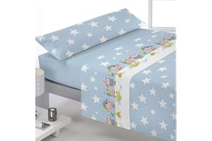 Ciberdescans Juego de Sábanas Infantil Piratas del Fabricante Reig Martí (Cama 105)