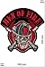 Produktbild Patch - Men of Fire - MC - 32 cm - Bigpatch - Biker - Biker - Bikerpatch - Aufnäher - zum aufbügeln - Iron On