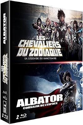 Warner Bros Les Chevaliers du Zodiaque : La légende du Sanctuaire + Albator, corsaire de l'espace [Blu-ray]