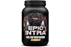 ‎PEAK PEAK Epic Intra - 1500g Geschmack Cherry I 30 Portionen I Intra Workout Drink mit Cluster Dextrin, Maltodextrin, essentiellen Aminosäuren (EAAs), Betain HCl, L-Carnitin und Elektrolyten für Hydration