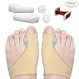 Bunion Corrector and Bunion Splint for Bunion Relief Sleeves Kit - Bunion Pads Foot Pain Care - Gel Toe Separators Spacers Straighteners Relieve Hallux Valgus,Tailors Bunion,Big Toe Joint,Hammer Toe