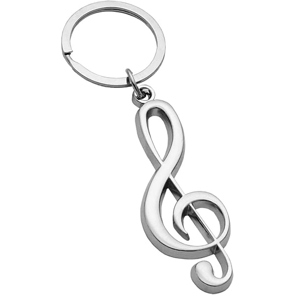 Portachiavi A Forma Di Violino In Acciaio Inox - Gadget Elegante Per Chiavi O Zaino, Regalo Per Musicisti