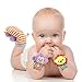 TOLOLO Baby Rattle Socks Foots Keep Warm Sock Soft Toy - Elephant and Monkey
