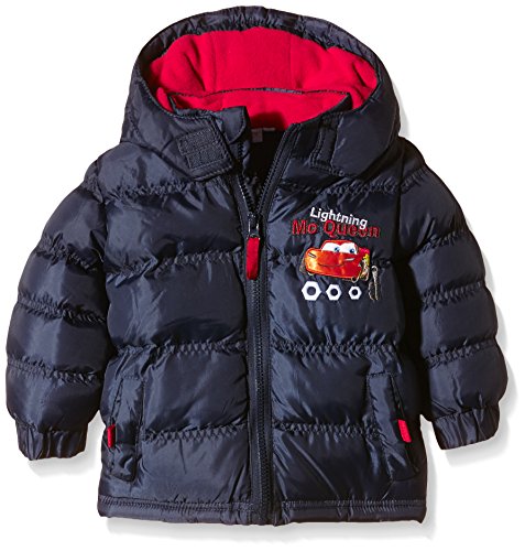 Disney Baby-Boys Cars Lighting Mcqueen Long Sleeve Raincoat, Blue, 3-6 Months (Manufacturer Size:6 Months)