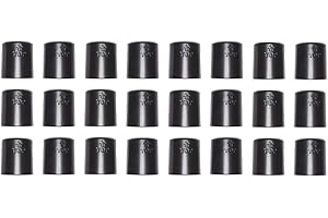 JSP Manufacturing 1" Diameter Post Wire Shelf Clips Shelving Split Sleeves Lock Metal Rack Locking Plastic Pick A Pack Wholesale Bulk 12 Pairs (24 Pack)