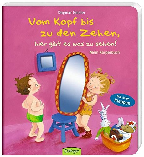 Book's Cover of Vom Kopf bis zu den Zehen, hier gibt es was zu sehen! Mein Körper-Buch
