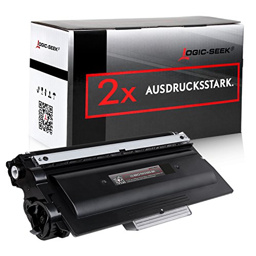 2 Toner für Brother HL-5450DN HL-5450DNT HL-5440D DCP-8250DN MFC-8510DN 8950DWT - TN-3380 - Schwarz je 8000 Seiten