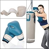 ScSPORTS Boxsack-Set, Boxsack gefüllt 25 kg - 2