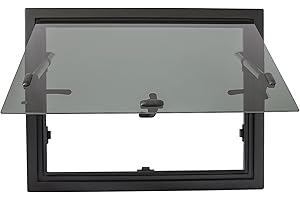 CLEADONG Caravan Seitenfenster, Ausstellfenster Wohnmobilfenster, Seitenfenster Wohnmobil Fenster für RV Wohnwagen Fahrzeugen, Wohnwagen, Wohnmobile, Camper 600x450mm