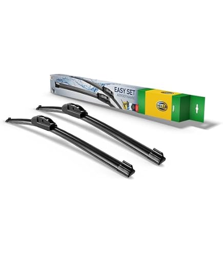 VALEO Silencio Tergicristalli VF357 Kit 2 Spazzole Flat Blade 580/450mm, Alta Prestazione