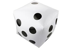 Diffaxy Uppblåsbar kubleksak, 30 cm jättekuber, jumbotärningsballonger, uppblåsbara leksaker, uppblåsbara kuber 30 x 30 cm fö