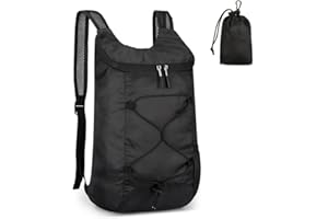 Ceihwa Zaino Pieghevole Ultraleggero 20 Litri Zaino Richiudibile Tascabile Donna Uomo Zainetto Impermeabile Piccolo Zaino Ripiegabile da Viaggio Zaino da Trekking Packable Backpack