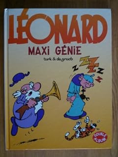 jaquette livre Léonard maxi génie (double album)