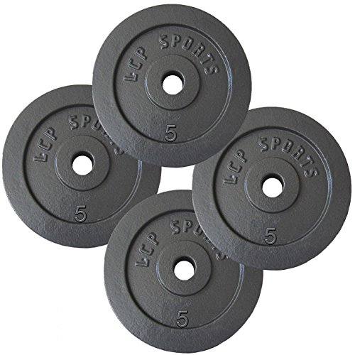Premium Gusseisen Hantelscheiben Gewichte Sets 2,5 kg 5 kg 7,5 kg 10 kg 15 kg 20 kg - 2