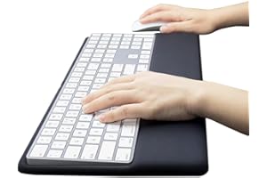 ‎VAYDEER Vaydeer Podkładka na nadgarstek kompatybilna z Wireless Magic Keyboard 2 z klawiaturą numeryczną (czarny silikon)