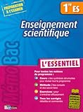 Image de MEMOBAC ESSENTIEL ENS SCIE 1ES