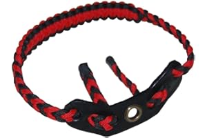 KLOVA Knitted Wrist Bow Sling Archery Adjustable Braided Wrist Sling Strap Compound Bow Stabilizer For Practice Sport Compound Bow Stabilizer For Hunting Archery Bow Sling Braided Bow Sling Bow Bow