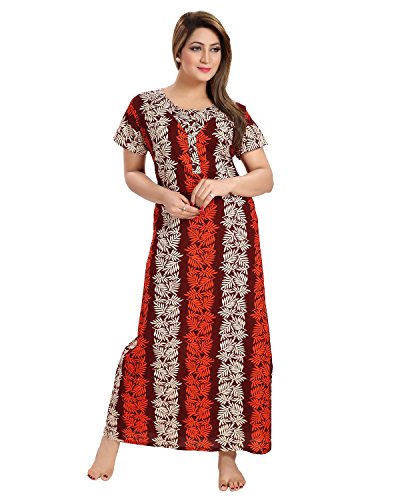 AV2 Women Cotton Floral Print Nighty RS.459 (65.00% Off) - Amazon