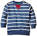 Kite Kids Baby-Boys Breton Striped Sweatshirt, Blue (Navy), 18-24 Months
