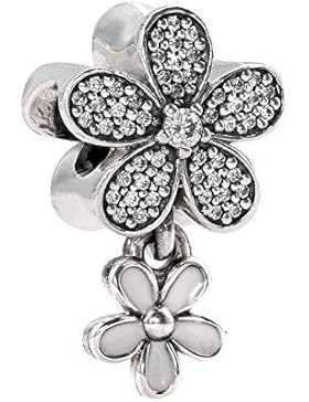 Pandora Charm Glanzvolles Gänseblümchen Duo 792098CZ
