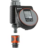 Gardena Bewässerungssteuerung Flex: und zeitsparende Bewässerung für Balkon und Terrasse, einfache Bedienung, Water Now…