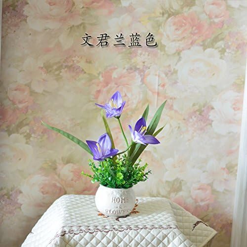 FZH FWEHUI Fake Fake orchid artificial mud decoration blue