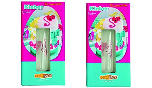 Preisvergleich Produktbild Lebensmittel-Kleber in der Tube (2er Pack)