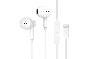 WSPLO Headphones for iPhone [Apple MFi Certified]Apple earphones Wired iPhone Headphones In-Ear Earbuds(Built-in Microphone & Volume Control) Compatible with iPhone 14/14Pro/SE/12/12Pro/13Pro/11/X/XR/8/7/XS