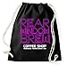 Produktbild Rear Windows Brew Logo Fan Cafe Bar Diner Turnbeutel, Aufdruck, schwarz