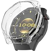 Rongep [Soft-Case] Huawei Watch GT6 Pro 46mm i&ccedil;in 360&deg; Kasa Koruyucu Yumuşak TPU Kılıf Dokunmatik ve Netliği Etkilemeyen Darb