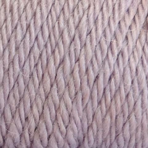 Rooster Yarns 50 g 50 Percent Baby Alpaca / Merino Almerino Aran Lilac Sky 319, Mauve/Lavender