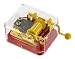 High quality 18-note hand cranked musical box : Harry Potter's theme (Edwig's theme)