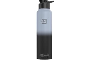 PEXPO Water Bottle 1 ltr Stainless Steel Sports/Fridge Bottle with Sipper Cap | Single Wall | For Home, Office, Gym, Travelli