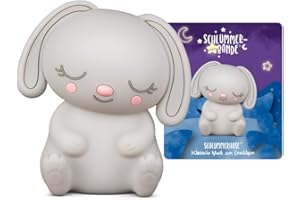 tonies Hörfiguren für Toniebox – Nachtlicht Schlummerhase – Musik beruhigenden Klängen + Kreativ eigene Aufnahmen, für Kinder ab 3 Jahren, Laufzeit 90 Min.