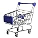 Produktbild xel_uu.11 Kinder Supermarkt Einkaufswagen Simulation Mini-Trolley Kinder Spielhaus Spielzeug 1 dunkelblau