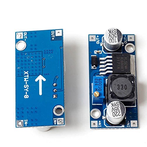 Demarkt Power Module Stromversorgung Modul einstellbar Step up XL6009 Blau - 4