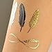 Metallic tattoos of the brand MyBeautyworld24 in different designs Flash Tattoos Body Tattoo bracelet necklace Body Decorations