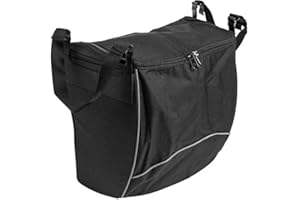 ‎FABACARE FabaCare Rollatortasche für Leopard, Gepard und Tiger, Tasche mit Reißverschluss, Einkaufstasche für Rollator