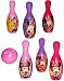 Produktbild 7 TLG. Set Kegelspiel / Bowling -  Disney Minnie Mouse  - aus Kunststoff / Plastik - für Außen + Innen - Bunte Farben Kegeln Kegel - für Kinder / Erwachsene..