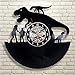 Produktbild szhao Dinosaurier Welt Wanduhr Modernes Design Dekorative Kinderzimmer Dinsoaur 3D Aufkleber Schallplatte Uhr Wanduhr Wohnkultur 12"