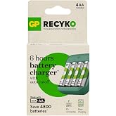 GP Batteries B423 USB Pil Şarj Cihazı 4 Adet 2600 AA Kalem Pilli Set