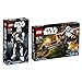 Produktbild Lego Star Wars 2er Set 75532 75531 Scout Trooper & Speeder Bike + Stormtrooper Commander